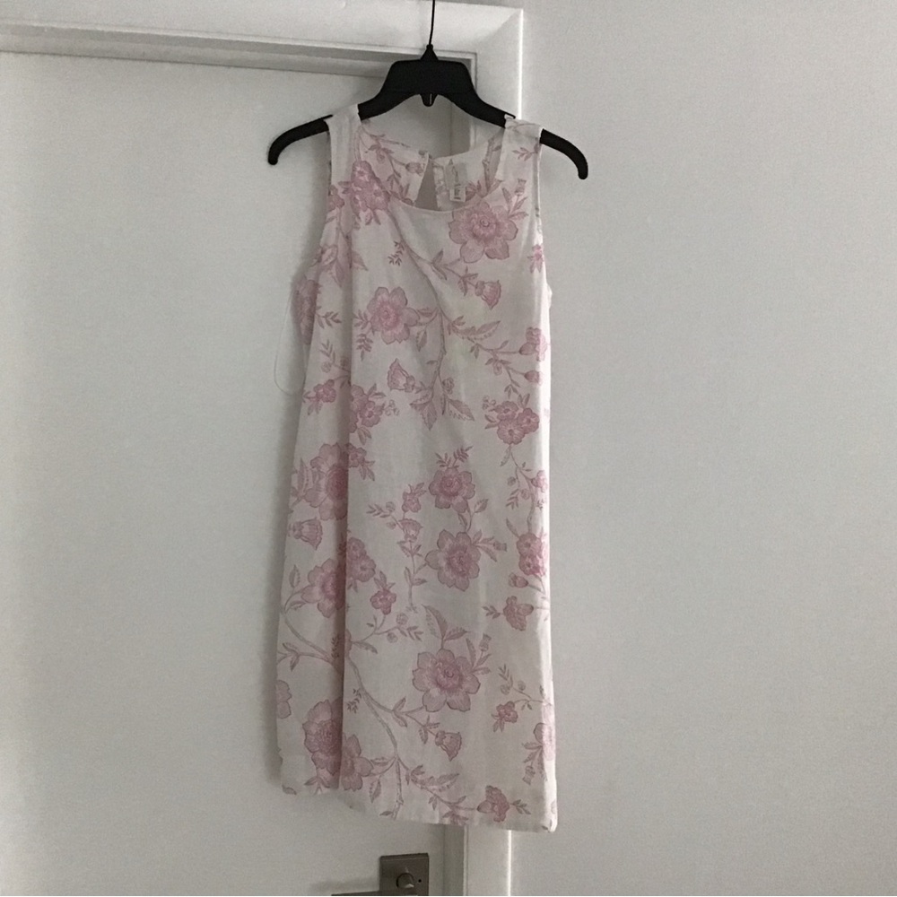 Joie Pink and White Floral Dress